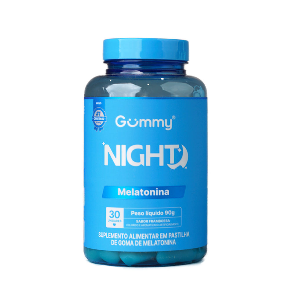Gummy Night Melatonina® - Framboesa 90 g